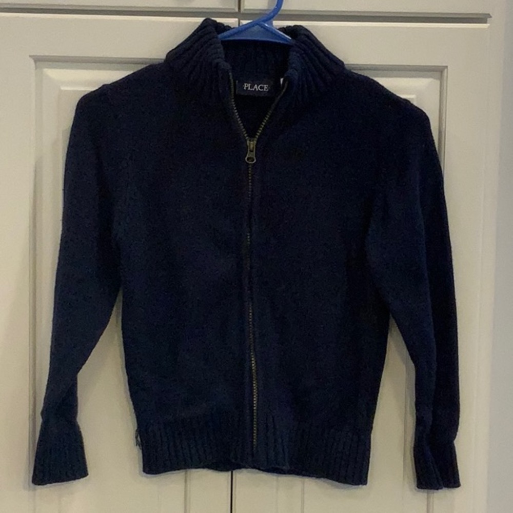 Children’s Place Navy zip up sweater